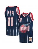 Yao Ming Houston Rockets Mitchell & Ness Hardwood Classics 2002-03 Swingman Jersey - Navy