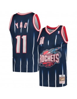 Yao Ming Houston Rockets Mitchell & Ness Hardwood Classics 2002-03 Swingman Jersey - Navy