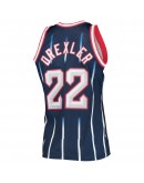 Clyde Drexler Houston Rockets Mitchell & Ness 1996-97 Hardwood Classics Swingman Jersey - Navy