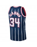 Hakeem Olajuwon Houston Rockets Mitchell & Ness 1996-97 Hardwood Classics Swingman Jersey - Navy