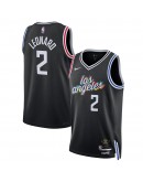 Kawhi Leonard LA Clippers Nike Unisex 2022/23 Swingman Jersey - City Edition - Black