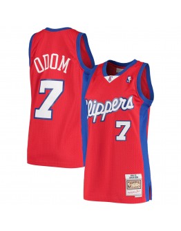 Lamar Odom LA Clippers Mitchell & Ness 2000/01 Hardwood Classics Swingman Jersey - Statement Edition - Red