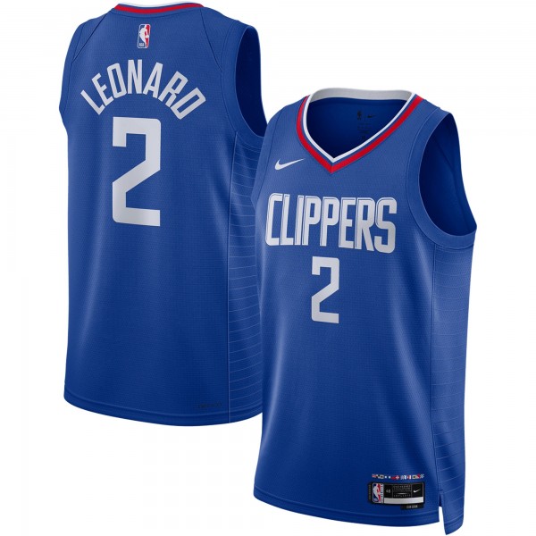 Kawhi Leonard LA Clippers Nike Unisex Swingman Jersey - Icon Edition - Royal