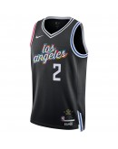 Kawhi Leonard LA Clippers Nike Unisex 2022/23 Swingman Jersey - City Edition - Black