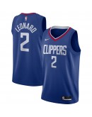 Kawhi Leonard LA Clippers Nike 2020/21 Swingman Jersey - Royal - Icon Edition