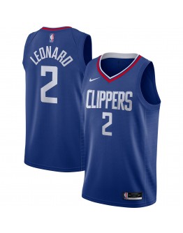 Kawhi Leonard LA Clippers Nike 2020/21 Swingman Jersey - Royal - Icon Edition