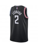 Kawhi Leonard LA Clippers Nike Unisex 2022/23 Swingman Jersey - City Edition - Black