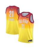 Joel Embiid Jordan Brand 2023 NBA All-Star Game Swingman Jersey - Orange