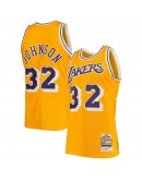 Magic Johnson Los Angeles Lakers Mitchell & Ness 1984/85 Hardwood Classics Authentic Jersey - Gold