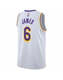 LeBron James Los Angeles Lakers Nike Unisex Swingman Jersey - Association Edition - White