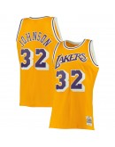 Magic Johnson Los Angeles Lakers Mitchell & Ness Big & Tall Hardwood Classics Jersey - Gold