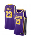 LeBron James Los Angeles Lakers Jordan Brand 2020/21 Swingman Jersey - Statement Edition - Purple