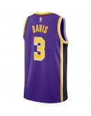 Anthony Davis Los Angeles Lakers Jordan Brand 2020/21 Swingman Jersey - Statement Edition - Purple