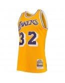 Magic Johnson Los Angeles Lakers Mitchell & Ness 1984/85 Hardwood Classics Authentic Jersey - Gold