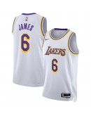 LeBron James Los Angeles Lakers Nike Unisex Swingman Jersey - Association Edition - White