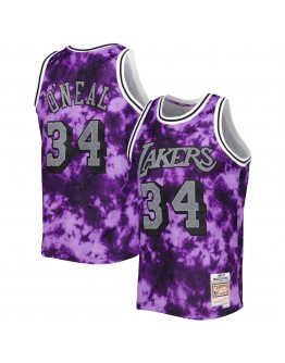 Shaquille O'Neal Los Angeles Lakers Mitchell & Ness 1996/97 Galaxy Swingman Jersey - Purple