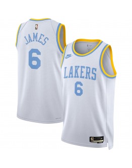 LeBron James Los Angeles Lakers Nike Swingman Jersey - Classic Edition - White