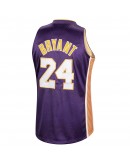 Kobe Bryant Los Angeles Lakers Mitchell & Ness Authentic Reversible Jersey - Gold/Purple