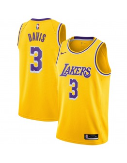 Anthony Davis Los Angeles Lakers Nike 2020/21 Swingman Jersey Gold - Icon Edition