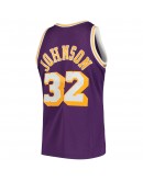 Magic Johnson Los Angeles Lakers Mitchell & Ness 1984-85 Hardwood Classics Swingman Player Jersey - Purple