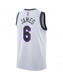 LeBron James Los Angeles Lakers Nike Unisex 2022/23 Swingman Jersey - City Edition - White