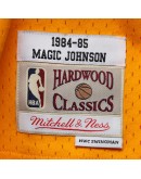 Magic Johnson Los Angeles Lakers Mitchell & Ness 1984-85 Hardwood Classics Swingman Jersey - Gold