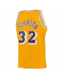 Magic Johnson Los Angeles Lakers Mitchell & Ness 1984-85 Hardwood Classics Swingman Jersey - Gold