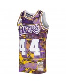 Jerry West Los Angeles Lakers Mitchell & Ness Hardwood Classics Lunar New Year Swingman Jersey - Purple