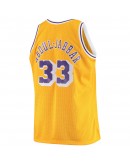 Kareem Abdul-Jabbar Los Angeles Lakers Mitchell & Ness Big & Tall Hardwood Classics Jersey - Gold