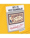 Wilt Chamberlain Los Angeles Lakers Mitchell & Ness Hardwood Classics 1971/72 Split Swingman Jersey - Purple/Gold