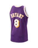 Kobe Bryant Los Angeles Lakers Mitchell & Ness 1996-97 Hardwood Classics Authentic Player Jersey - Purple