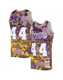 Jerry West Los Angeles Lakers Mitchell & Ness Hardwood Classics Lunar New Year Swingman Jersey - Purple