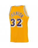 Magic Johnson Los Angeles Lakers Mitchell & Ness Big & Tall Hardwood Classics Jersey - Gold