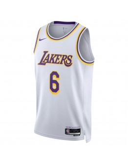 LeBron James Los Angeles Lakers Nike Unisex Swingman Jersey - Association Edition - White