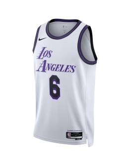 LeBron James Los Angeles Lakers Nike Unisex 2022/23 Swingman Jersey - City Edition - White