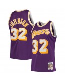 Magic Johnson Los Angeles Lakers Mitchell & Ness 1984-85 Hardwood Classics Swingman Player Jersey - Purple