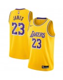 LeBron James Los Angeles Lakers Nike 2020/21 Swingman Jersey Gold - Icon Edition