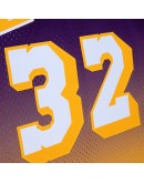 Magic Johnson Los Angeles Lakers Mitchell & Ness 1984/85 Hardwood Classics Fadeaway Swingman Player Jersey - Gold/Purple