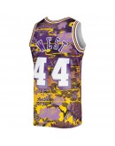 Jerry West Los Angeles Lakers Mitchell & Ness Hardwood Classics Lunar New Year Swingman Jersey - Purple