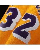 Magic Johnson Los Angeles Lakers Mitchell & Ness 1984-85 Hardwood Classics Swingman Jersey - Gold