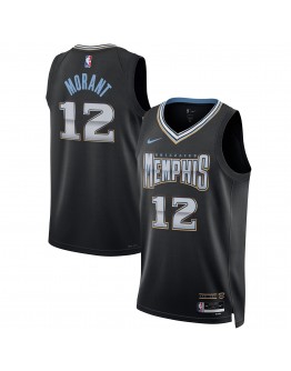 Ja Morant Memphis Grizzlies Nike Unisex 2022/23 Swingman Jersey - City Edition - Black