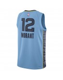 Ja Morant Memphis Grizzlies Jordan Brand Unisex Swingman Jersey - Statement Edition - Light Blue