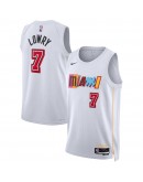 Kyle Lowry Miami Heat Nike Unisex 2022/23 Swingman Jersey - City Edition - White