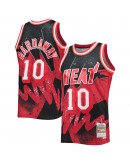 Tim Hardaway Miami Heat Mitchell & Ness Hardwood Classics 1996/97 Hyper Hoops Swingman Jersey - Scarlet