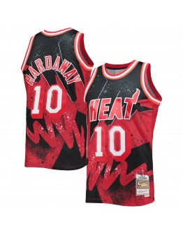 Tim Hardaway Miami Heat Mitchell & Ness Hardwood Classics 1996/97 Hyper Hoops Swingman Jersey - Scarlet