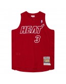 Dwyane Wade Miami Heat Mitchell & Ness 2012 Authentic Player Jersey - Scarlet