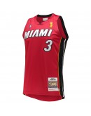 Dwyane Wade Miami Heat Mitchell & Ness 2005-06 Hardwood Classics Authentic Jersey - Red