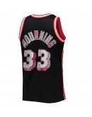 Alonzo Mourning Miami Heat Mitchell & Ness 1996-97 Hardwood Classics NBA 75th Anniversary Diamond Swingman Jersey - Black