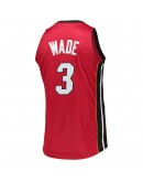 Dwyane Wade Miami Heat Mitchell & Ness 2005-06 Hardwood Classics Authentic Jersey - Red