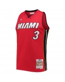 Dwyane Wade Miami Heat Mitchell & Ness Big & Tall Hardwood Classics 2005/06 Swingman Jersey - Red